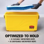 Rubbermaid Hygen Microfiber Mop Charging Bucket - Image 6