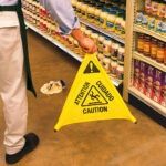 Wet Floor Caution Pop-Up Floor Cone