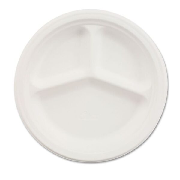 Compartment Paper Plate – 500/Case