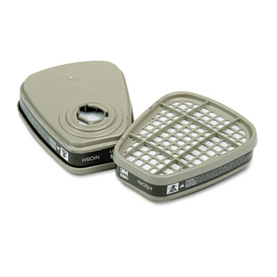 3M 6001 Respirator Cartridge for Certain Organic Vapors – Pair