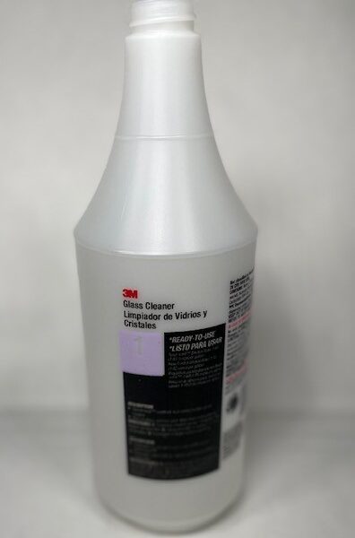3M Twist ‘n Fill #1 Glass Cleaner Silk Screen Bottle
