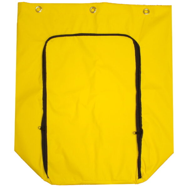 Zippered Vinyl Janitor Cart Bag