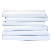 T-180 Flat Sheets – 66″ x 104″ – Dozen