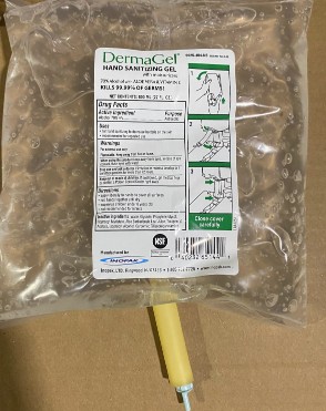 DermaGel Hand Sanitizer 800ml