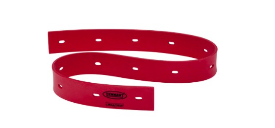 Rear squeegee blade for Tennant T5 and Nobles Speed Scrub 24