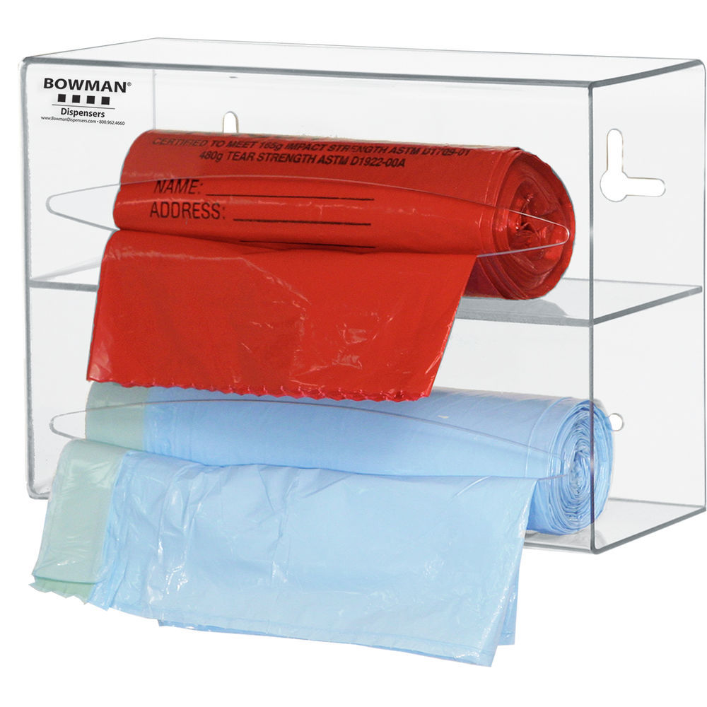 BG0020111 Bowman Clear Bag Dispenser – Double