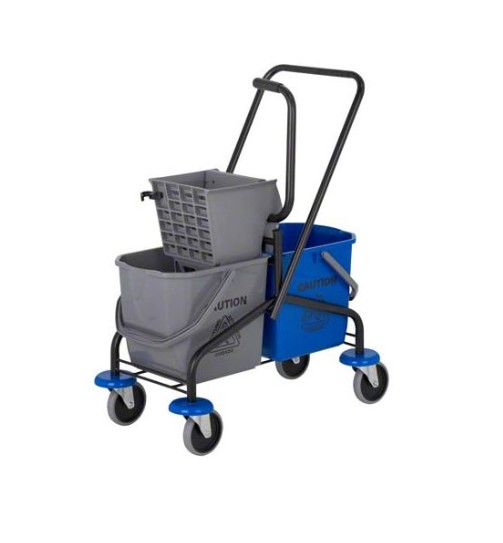 Microfiber & More Double Bucket Mop System