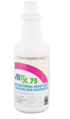 AirX RX75 TB Disinfectant Cleaner – 32oz Bottle – 12 Bottles/Case