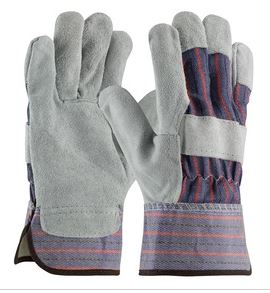 Pig Grain Leather Thinsulate Lined Winter Gloves