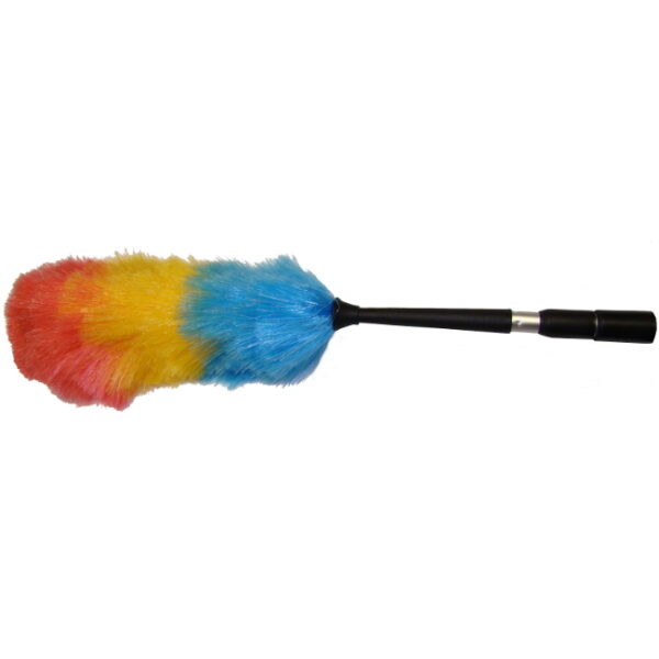 82" Multicolor Synthetic Extendable Duster