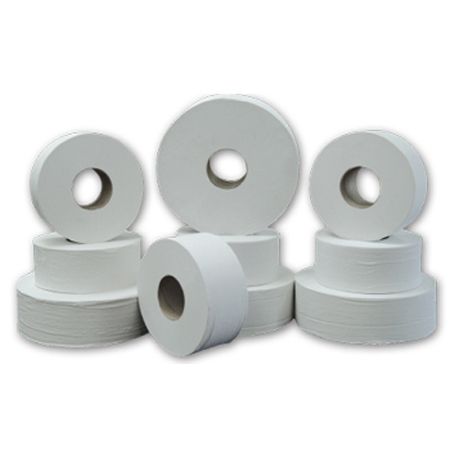 Green Heritage 2-Ply Jumbo Roll Toilet Paper - 9" Diameter - 560' - 12/Case