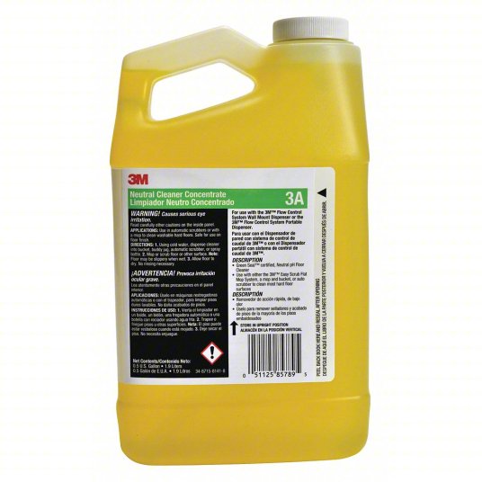 3M Flow Control 3A Neutral Cleaner – 0.5 Gallon Bottle