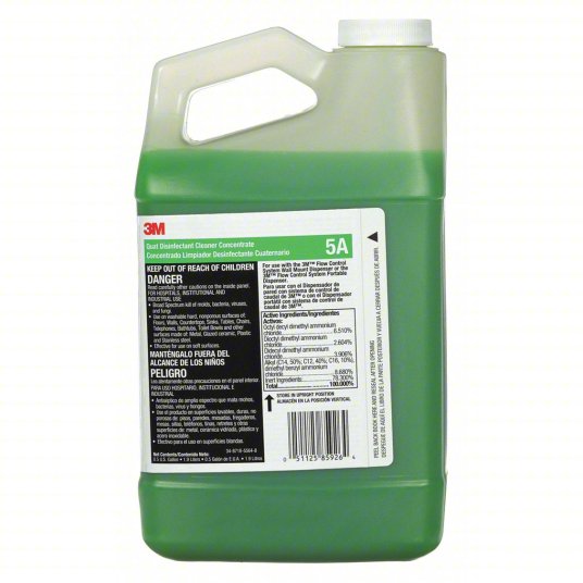 3M Flow Control 5A Quat Disinfectant – 0.5 Gallon Bottle
