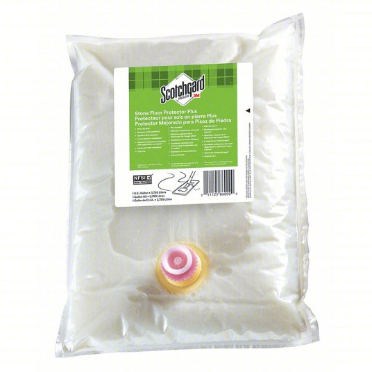 3M Scotchgard Stone Floor Protector Plus – 1 Gallon Bib – 2/Case