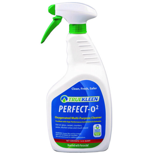 Truekleen Perfect-O2 Oxygenated Multi-Purpose Cleaner – 32oz Bottle – 6 Bottles/Case