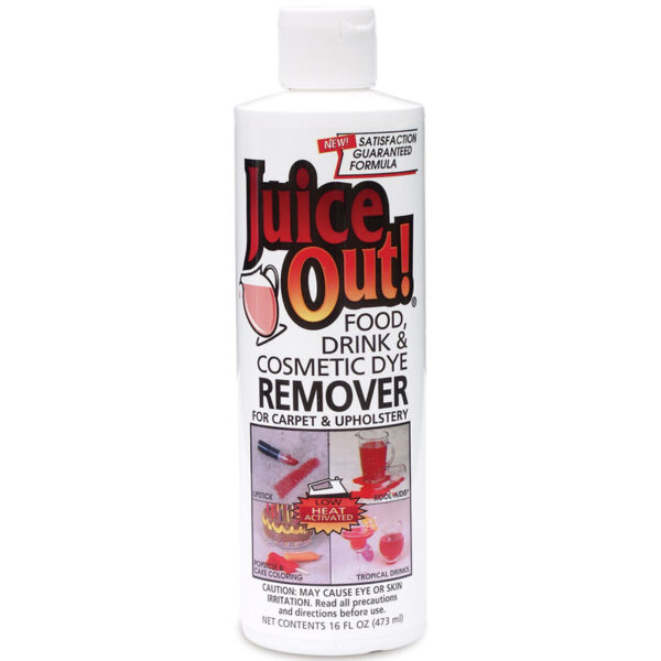 Juice Out Red Stain Remover – 16oz Bottle – 12 Bottles/Case