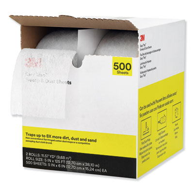 3M Easy Trap Duster – 5″ x 6″ Sheet – 250 Sheets/Roll – 2 Rolls/Case