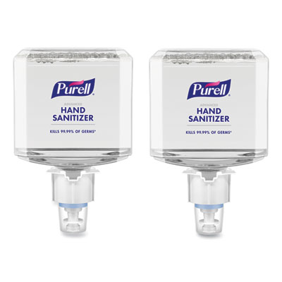 Purell Advanced Hand Sanitizer Foam Refill for ES4 Dispensers – 1,200ml/Bottle – 2 Bottles/Case