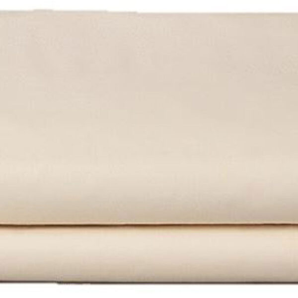 T-180 Beige Flat Sheets – 81″ x 115″ – Dozen (Minimum Order 2 Dozen)