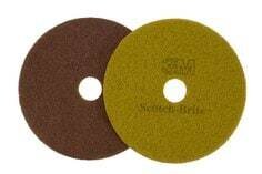 20″ Scotch-Brite™ Sienna Diamond Floor Pad Plus – 5/Case