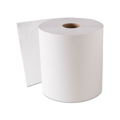 White Roll Towels – 7.875″ Wide – 2″ Core – 800’/Roll – 6 Rolls/Case