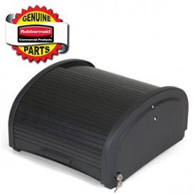 Locking Security Hood for Rubbermaid Cleaning Carts
