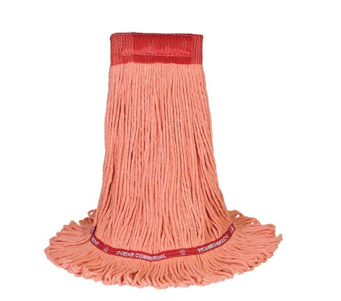 A97132 Premiumâ„¢ Loop-End Mop, Orange, Heavy-Duty Cleaning - ANS97132 - Image 1