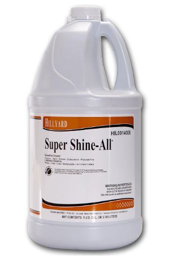 Hillyard Super Shine-All Hard Floor Cleaner – 4 Gallons/Case