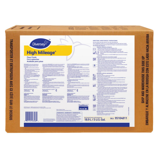 Diversey High Mileage Floor Finish – 5 Gallon Bib