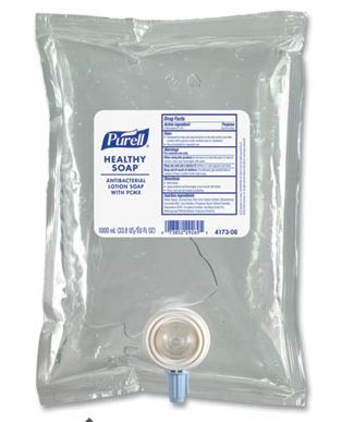 Healthy Soap Antibacterial Lotion Soap – Citrus Scent – 1,000ml/Bag – 8 Bags/Case