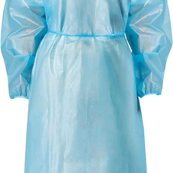 Disposable Isolation Gowns – 10/Bag