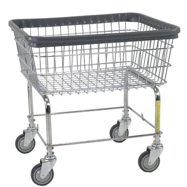 R&B Wire Economy Laundry Cart
