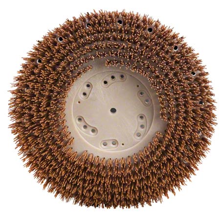 18″ Mal-Grit Xtra Orange Rotary Brush