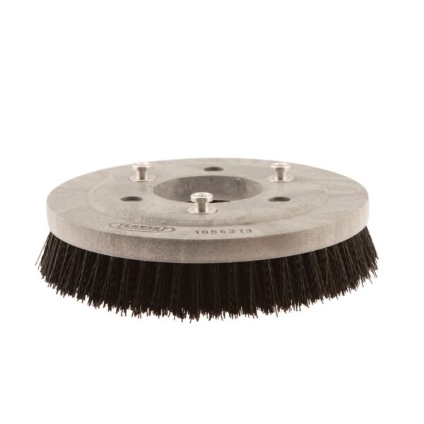 12″ Disk Black Polypro Scrub Brush for Tennant T300E, T300, T3, T3+, & Nobles Speed Scrubs