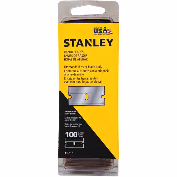 Single Edge Razor Blades – 100/Box