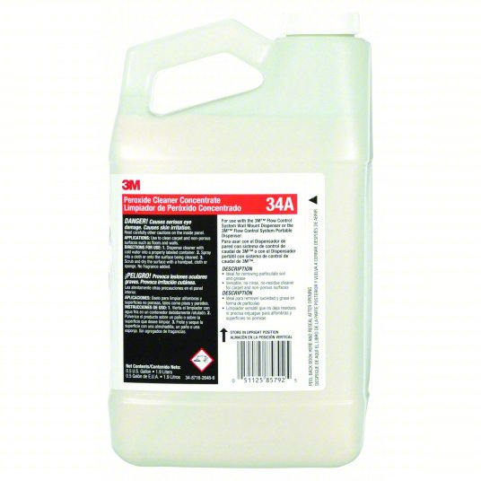 3M Flow Control 34A Peroxide Cleaner – 0.5 Gallon Bottle