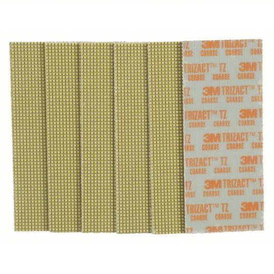 3M™ Trizact™ Diamond TZ Red Abrasive Strips – 3.75″ x 9″ – 6/Box