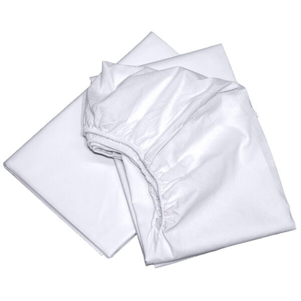 T-180 Fitted Sheets – 36″ x 80″ x 9″ – Dozen