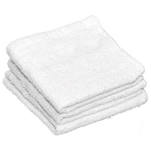 Economy Washcloths -12" x 12" - 0.75 lb - 5dz per Pack (Order in Multiples of 10)