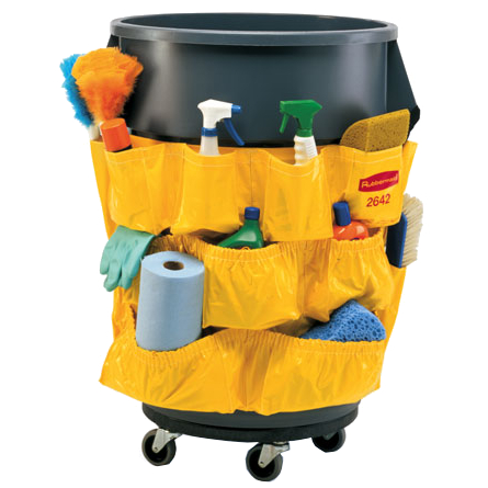 Caddy Bag for 44 gal Trash Can – Yellow