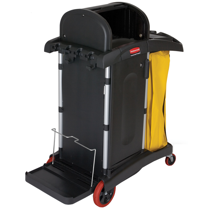 rcp9t75 Rubbermaid High Security Janitor Cart