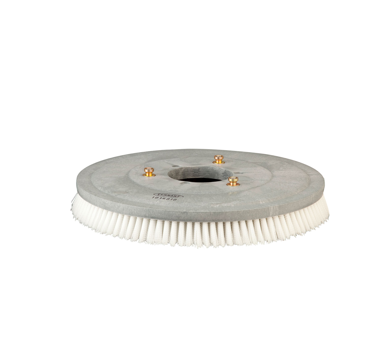 1016810 20" Disk Nylon Scrub Brush for 3-lug Tennant Nobles Machines - Image 1