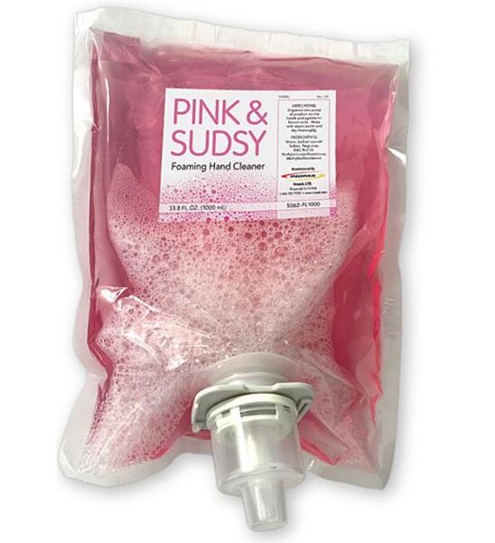 Professional Choice Pink Lotion Soap – 800ml/Bag – 12 Bags/Case