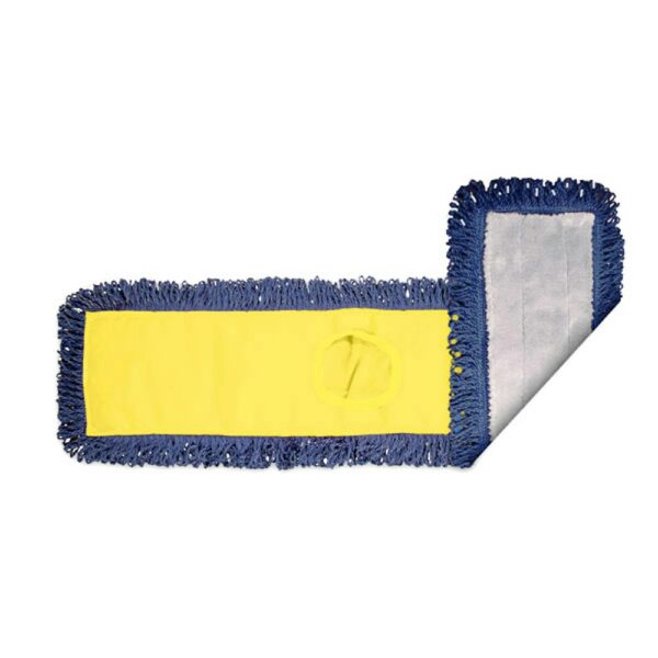 24″ Microfiber Pocket Dust Mop Yellow Canvas Back