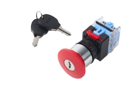 SWITCH, with KEY, fits Tennant T260 and IPC Eagle CT50