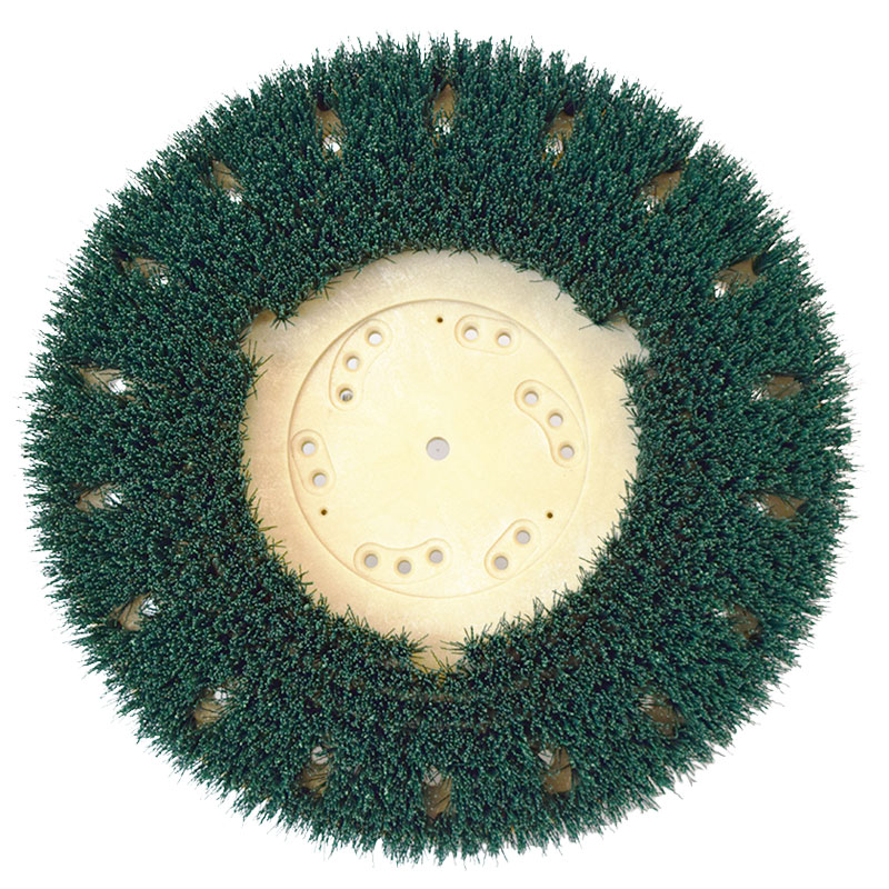 ama772419 19" Malish Polypropylene Interim Cleaning Brush - Image 1