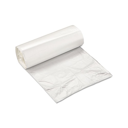 30″ x 37″ Clear High Density Can Liners – 10 Micron – 25/Roll – 20 Rolls/Case