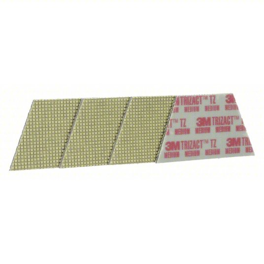 3M Trizact Diamond TZ Abrasive Red Discs – 4/Box