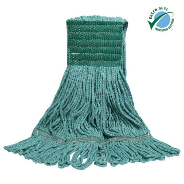 18 oz Green Loop End Wet Mop