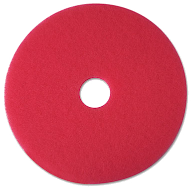 3M 5100 Red Buffer Floor Pads – 5/Case